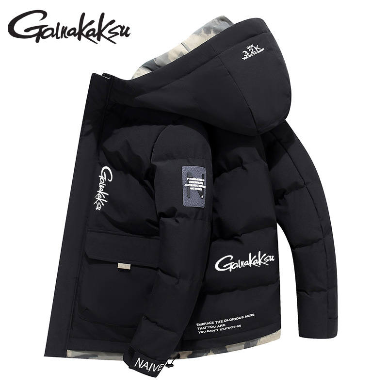 Outdoor Sport Winter Jacket - Veste de pêche à capuche épaisse