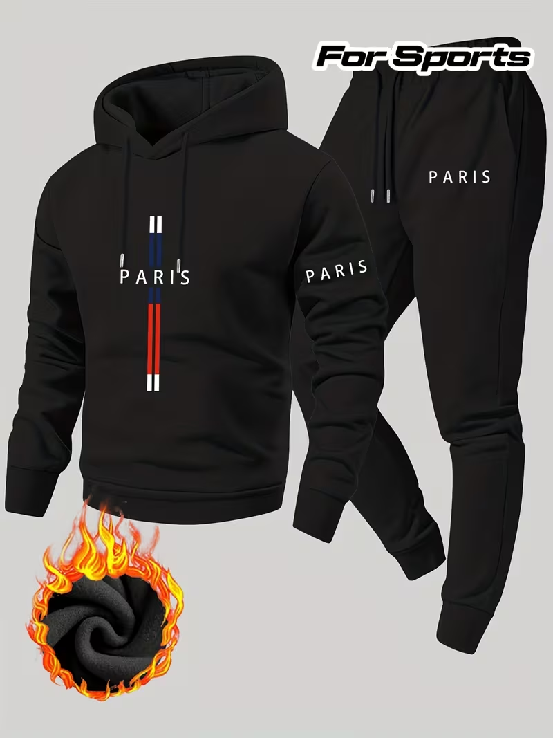 Outdoor Sports Outfit - Ensemble deux pièces décontracté urbain pour