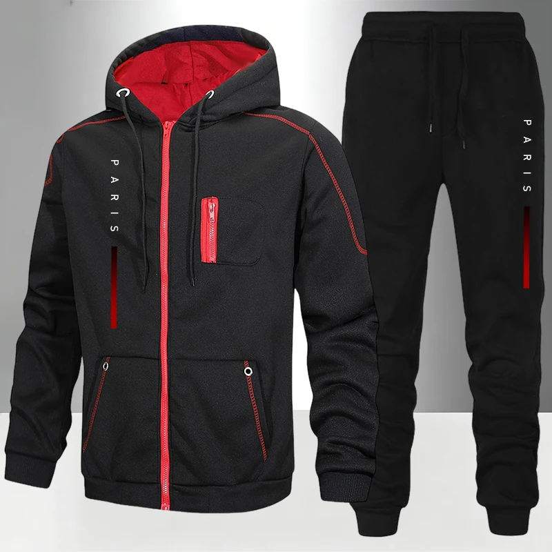 Outdoor Sports Outfit - Ensemble Homme : Manteau et Pantalon