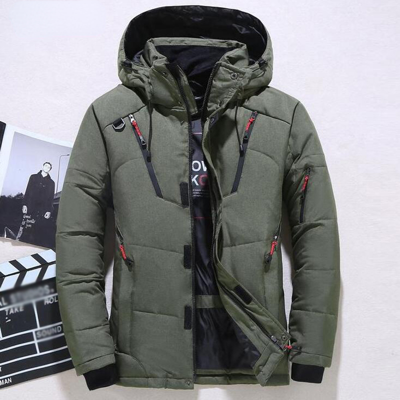 Outdoor Sport Winter Jacket - Doudoune homme hiver hommes blanc canard