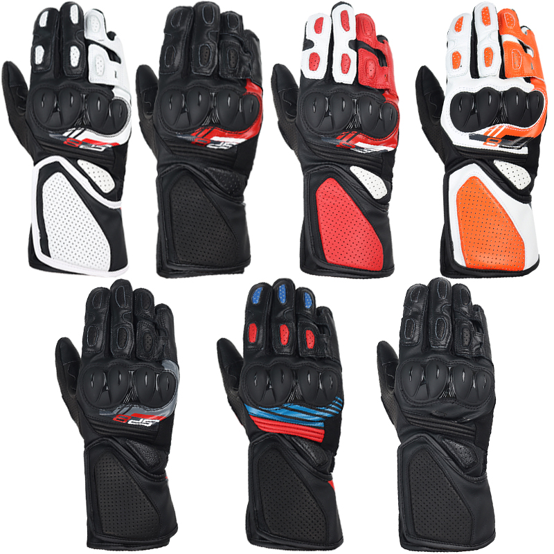 Horse Riding Glove - Gants de moto en cuir de