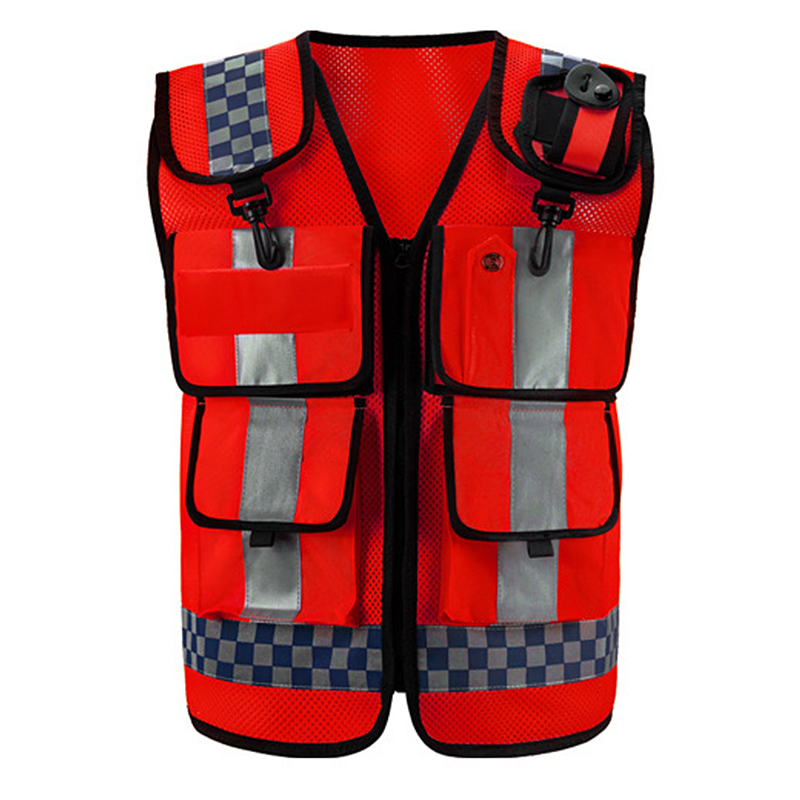 Outdoor Sport Logo - Gilet de conduite pour hommes, poches