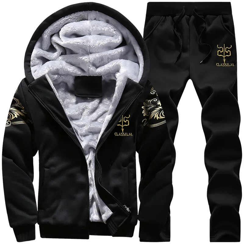 Outdoor Sport Winter Jacket - Automne hiver hommes ensembles de sport