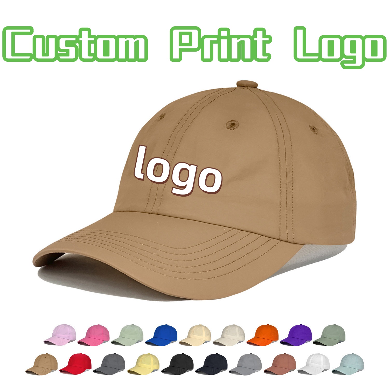 Outdoor Sport Logo - Casquette de baseball personnalisée avec logo