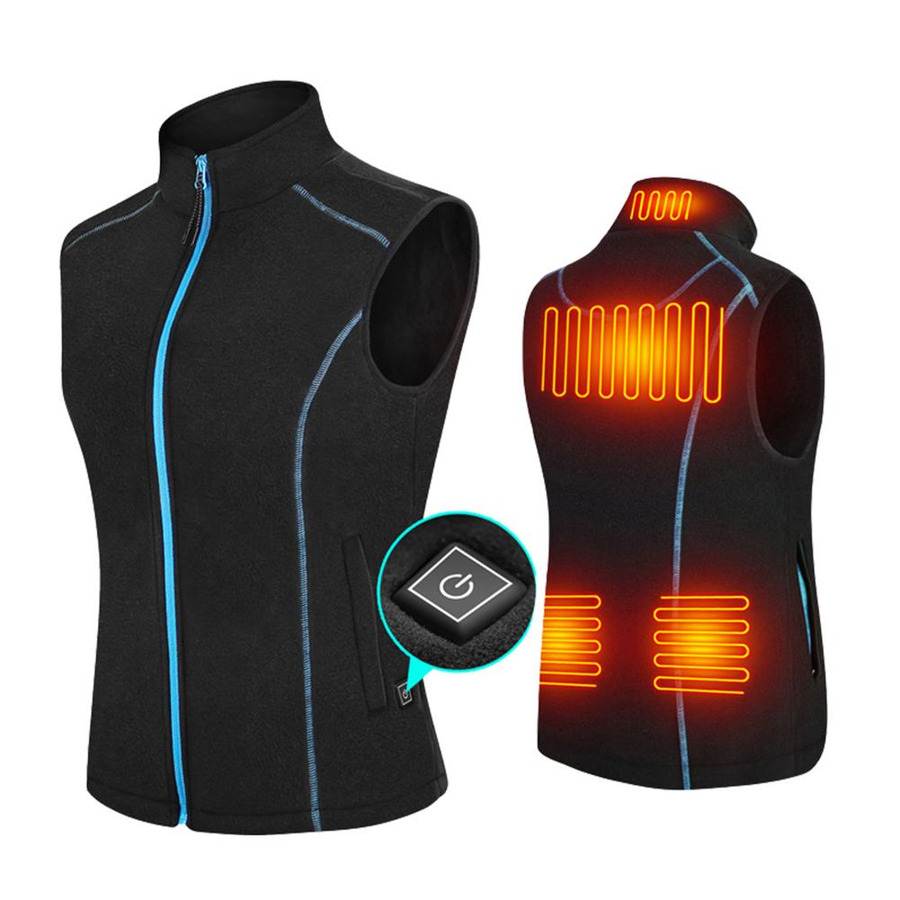Outdoor Sport Winter Jacket - Gilet chauffant électrique pour femme, veste