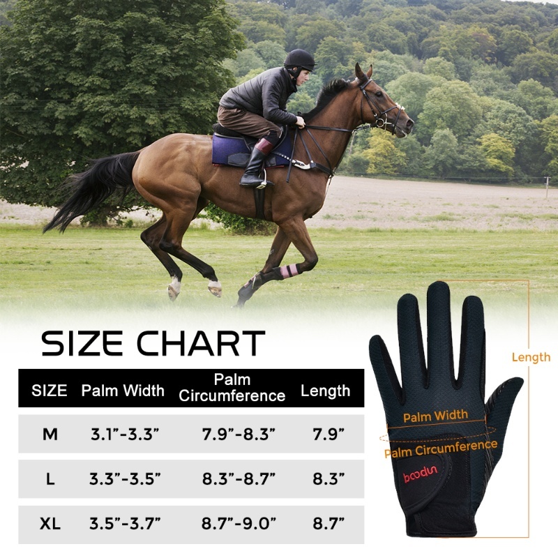 Gants d'équitation respirants  - Horse Riding Glove avis et prix