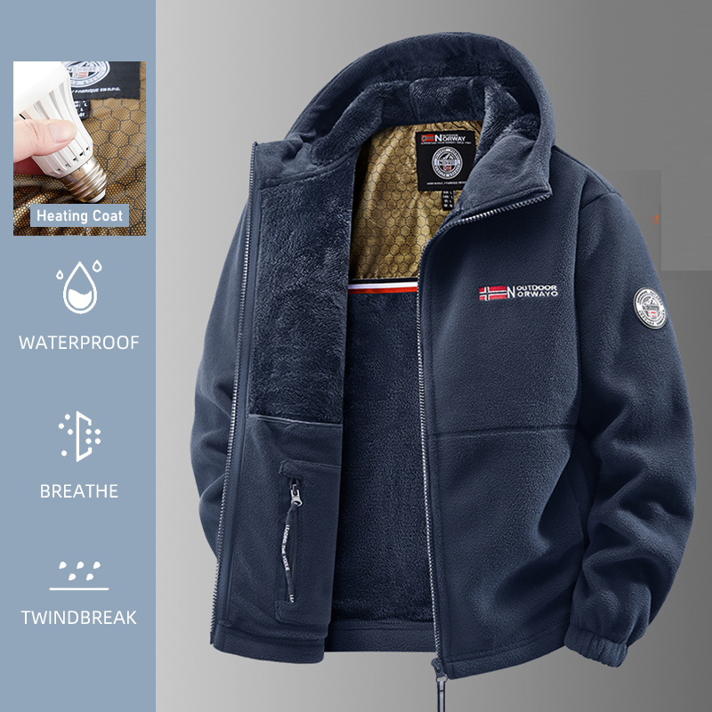 Hommes veste chauffante hiver  - Outdoor Sport Winter Jacket avis et prix