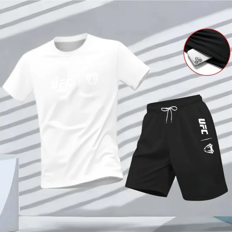 Ensemble t-shirt à manches cou - Outdoor Sports Outfit avis et prix