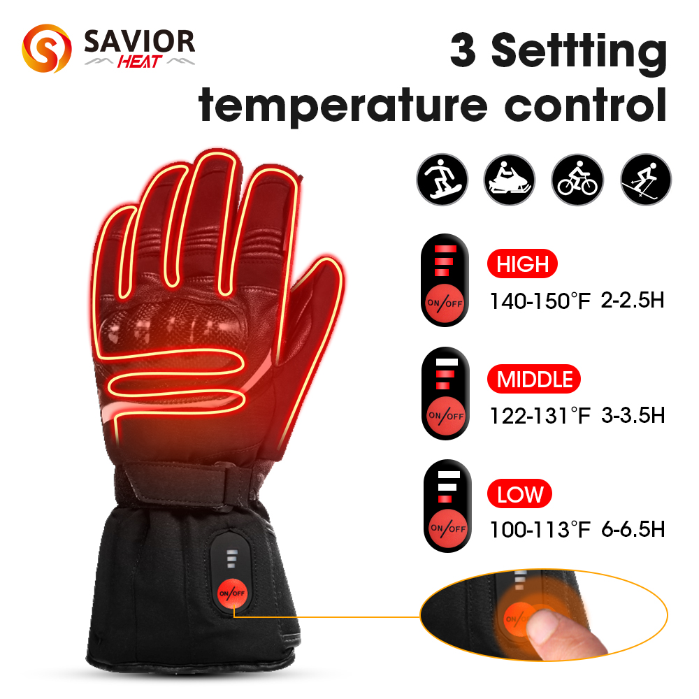Savior Heat 100% gants de moto - Horse Riding Glove avis et prix